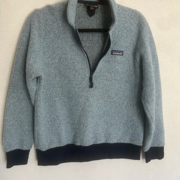 Patagonia half zip Woolyester Fleece Pullover - Picture 4 of 8
